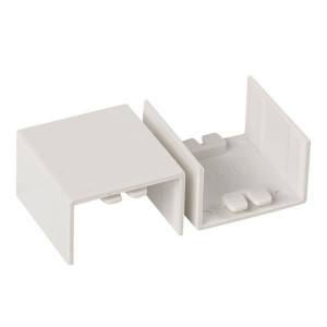 Соединитель (25х16) (4 шт) белый EKF-Plast