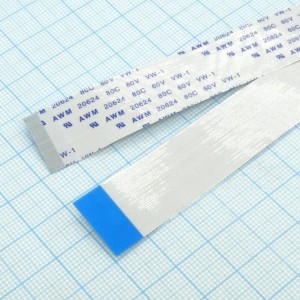 ШЛЕЙФ пл 33 конт /0.5mm/ 300mm, FFC шаг 0.5мм, 33 контакта, длина 300mm