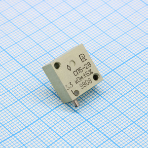 СП5-2В 1   3.3К ±5%, Резистор переменный подстроечный проволочный