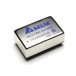 DG06S0512A, Преобразователи постоянного тока в постоянный с изоляцией DC/DC Converter, 12Vout, 6W