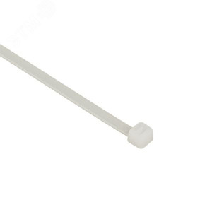 Хомут кабельный 3.6х200 нейл. бел. (уп.100шт) plc-c-3.6x200