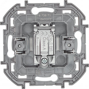 Розетка телевизионная оконечная TV Inspiria 10дБ 5-862мГц механизм сл. кость Leg 673871