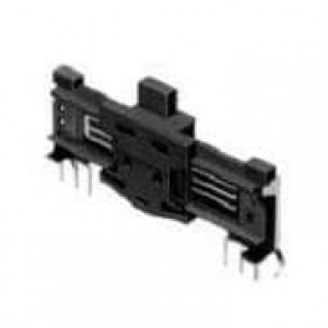 RS20H123A01C, Ползунковые потенциометры Dual Unit,20mm Vertical w/ detent