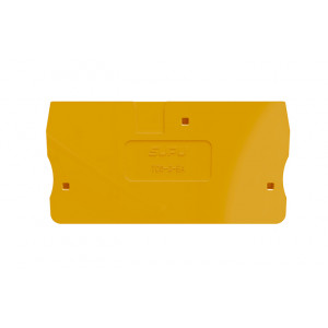 Торцевая крышка TC6-2-OG-EA, Торцевая крышка, для клемм TC6-2-..., цвет: оранжевый