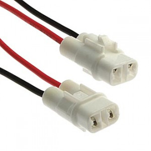 DJ7021-2-21 (18AWG 300MM), Разъем авт. соединитель DJ7021-2-21, 12/ 24 (DC) В розетка с проводом 30см