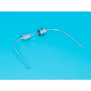 FS-52PGQ-1.0/250, Предохранитель 5х20мм, стеклянный, сверхбыстрый, с выводами, 1А/250В (UFE-A)