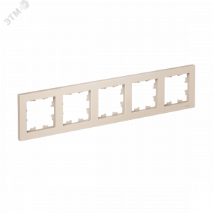 Рамка 5-м AtlasDesign универс. беж. SE ATN000205