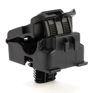 156-02622, Кабельный монтаж и принадлежности In-Line Ratchet Clamp, 0.24" - 0.54" Bundle Dia, FT9X17, PA66HIRHSUV, Black, 250/ctn