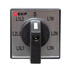 Переключатель кулачковый ПК-1-64 10А для вольтметра pk-1-64-10