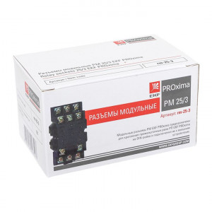 Разъем модульный РМ 25/3 rm-25-3