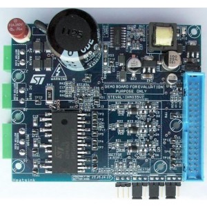 STEVAL-IHM035V2, Средства разработки интегральных схем (ИС) управления питанием 3-phase high voltage inverter power board for FOC and scalar motor control based on the STGIPN3H60 (SLLIMM-nano)