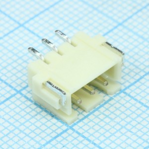 S3B-XH-SM4-TB (LF)(SN), Разъем типа провод-плата, 2.5 мм, 3 контакт(-ов), Штыревой Разъем, для поверхностного монтажа лента на катушке