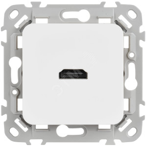 FLITE Розетка HDMI РШДМА-ФлБ белый IEK FI-H10-K01