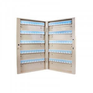 gwrB64, Шкаф на 80 ключей, сталь, 390х635х70 мм, цвет – серый, 1 шт/упак