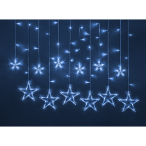 Гирлянда 93 681 NGF-D025-04 (бахрома звезды B 138 2.5*1м IP20 TR) 93681