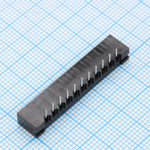 DS1020-11RT1D, FPC разъем для шлейфа на плату угловой 11pin, шаг 2.54мм