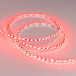 Лента RT-G120-5mm 24V RGB (7.5 W/m, IP20, 3838, 5m) 036216, Светодиодная RGB лента серии RT-G120, открытая IP20. Светодиоды 3838, 120 шт/м (600 шт на 5 м), белая плата 5 мм, скотч 3M. Цвет RGB (3 канала управления), угол 120°. Питание 24V, мощность 7.5 Вт/м (38 Вт на 5 м). Размеры 5000x5x1.9 мм. Мин.отрезок 50 мм,