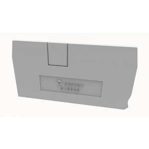 Торцевая крышка D-DS2.5-01P-11, Торцевая крышка, для клемм DS2.5..., цвет: серый