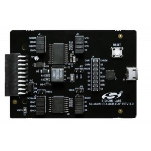 ISOLATED-USB-EK, Средства разработки интерфейсов Isolated USB-UART expansion board for EFM8 and EFM32 starter kits