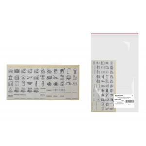 SQ0817-0080 Комплект пиктограмм для маркировки щитков 