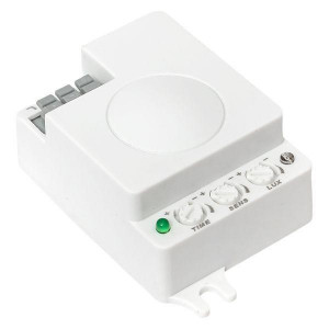 Микроволновый датчик движения белый 1200Вт 360гр. до 10м IP20 MW-706 EKF
