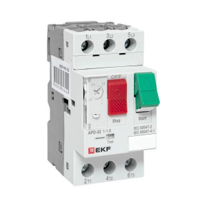 Автомат пуска двигателя АПД-32 1,0-1,6А EKF apd-me-1.6