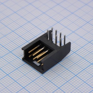 280389-2, Разъем типа провод-плата, скрытый, 2.54 мм, 8 контакт(-ов), Штыревой Разъем, Серия AMPMODU MOD II