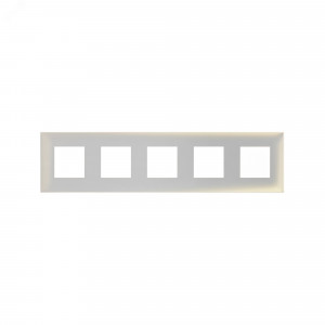 Рамка "Avanti", "Белый жемчуг", 5 постов (10 мод.) 4420900