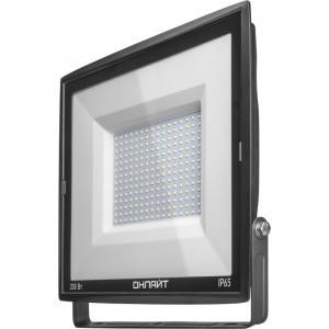 Прожектор светодиодный 14 345 OFL-200-6.5K-BL-IP65-LED 200Вт 6500К IP65 18000лм черн. 14345