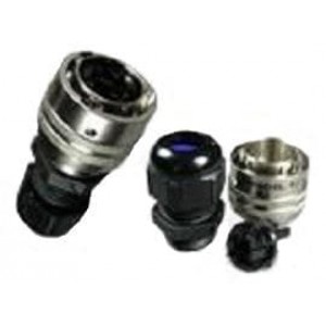 RJ11FC7G, Модульные соединители / соединители Ethernet Metallic Cap Olive Jam Nut Receptacle