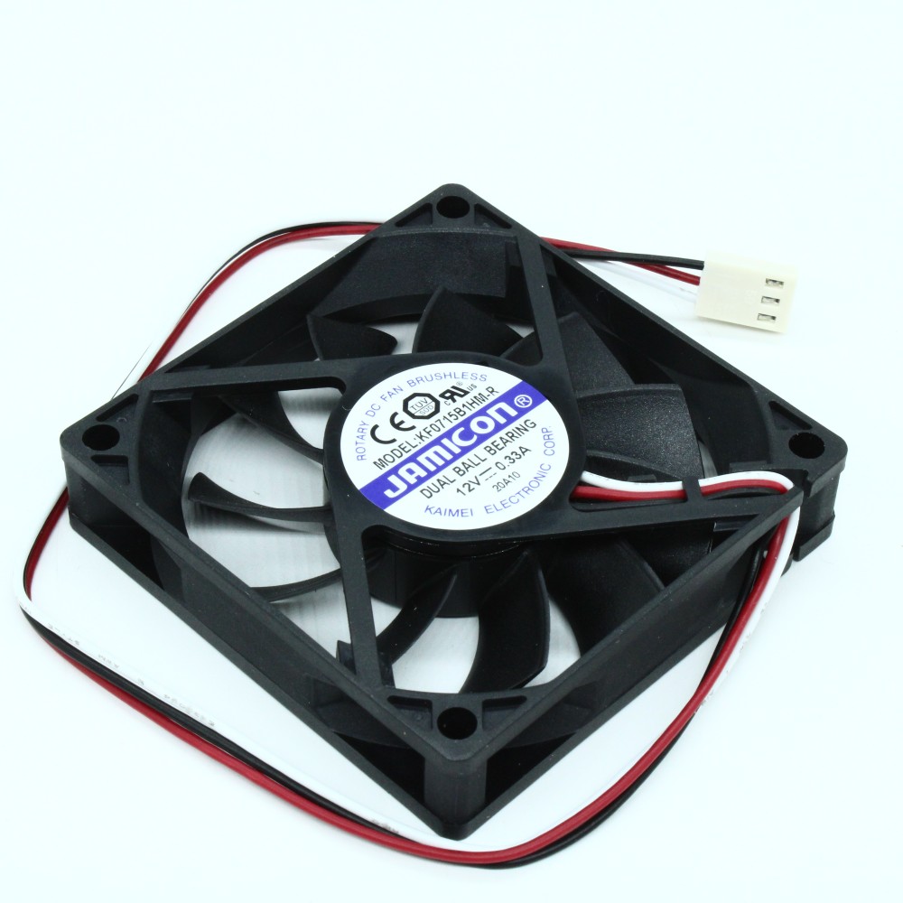 Изображение товара Вентилятор 12В DC KF0715B1HM-R 70x70x15 мм с подшипником качения