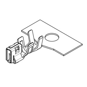 560085-0101 (Mouser Reel), Проводные клеммы и зажимы Crimp Term Rec Fem 22-26AWG REEL 1000