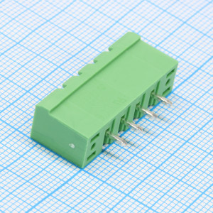2EDGVM-5.0-04P-14-100Z(H), Разъемный клеммный блок на плату, 4 контакта. Серия 2EDGVM-5.0