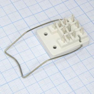 Розетка РП21-003-1, Розетка  предназначена для крепления к панели при помощи винтов. тип 1 (под пайку)