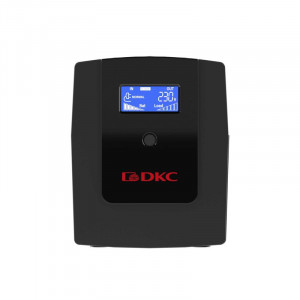 Источник бесперебойного питания ИБП Info LCD 1500В.А IEC C13 (4) USB + RJ45 INFOLCD1500I
