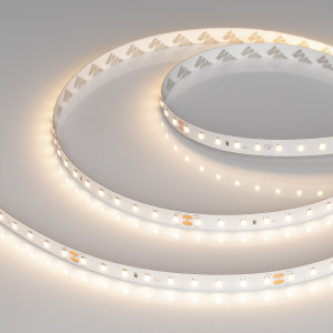 Лента RT-A90-10mm 24V Warm3000 (4.8 W/m, IP20, 2835, 5m) 038778, Светодиодная высокоэффективная лента RT-A90, открытая. Светодиоды 2835, 90 шт/м (450 шт на 5 м), белая плата, ширина 10 мм, скотч 3M. Цвет ТЕПЛЫЙ 3000 K, цветопередача CRI>85, угол 120°. Питание 24 В, мощность 4.8 Вт/м (24 Вт на 5 м). Размеры 5000x10x1.6