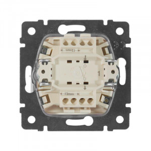 Выключатель 1-кл. СП Valena 10А IP31 250В механизм сл. кость Leg 774301