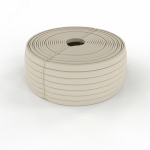 Трубка ТВ-40 ПВХ d8мм "кембрик" (м) 49-5008, цвет белый, применяется для электроизоляции и маркировки проводов, цена за 1м