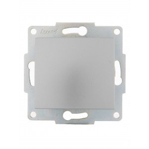 Выключатель 1-кл. 1п СП Karina 10А IP20 механизм матов. серебр. 707-4388-100