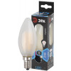 Лампочка светодиодная F-LED B35-5W-840-E14 frost Е14 / Е14 5Вт филамент свеча матовая нейтральный белый свет Б0027926