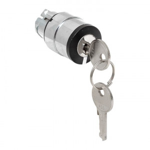 Исполнительный механизм переключателя ХB4 на 2 положения с замком, возвратный без фиксации IP65 EKF XB4BG2-65