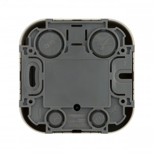 Quteo Розетка телевизионная TV наружная бежевая 782245