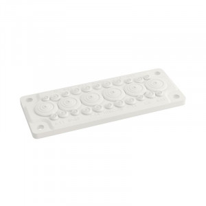 Кабельный ввод, пластик V0 UL94, IP65, +100 - 40, 28 отверстий FL21 R5HTKC28