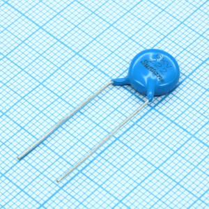 TS16003I222MSBUD0R, Конденсатор керамический 2200пФ 6000В Y5U ±10% (11 X 5мм) радиальные выводы 10мм 85°С россыпь