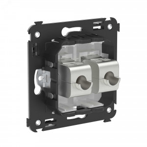 Avanti Компьютерная розетка RJ-45 без шторки в    стену, кат.5е двойная,экранированная Белое облако 4400764