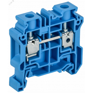 ARMAFIX Колодка клеммная CY10BU винтовая 10мм2 проходная синяя Ex IEK AF-CT30-00-K07-010-EX
