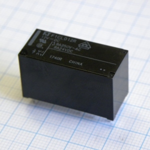 FTR-F1CL012R, Реле силовое, 8 А, 12 В, DPDT (29х12,8х16,5мм)