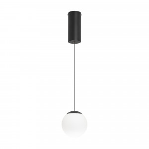 Светильник SP-BEADS-HANG-R130-10W Warm3000 (BK-GD, 250 deg, 230V) 036523, Подвесной светильник. Мощность 10 Вт, св. поток 720 лм, 70 лм/Вт, теплый 3000 K, CRI>90, угол 250°, напряжение питания 230 В. Черно-золотой круглый корпус из алюминия и стали, рассеиватель стекло, степень защиты IP20. Размер: диаметр 130 мм, размер чаши: