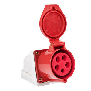 Розетка скрыт. уст. 32А 380В 3P+РЕ+N IP44 (425) ps-425-32-380