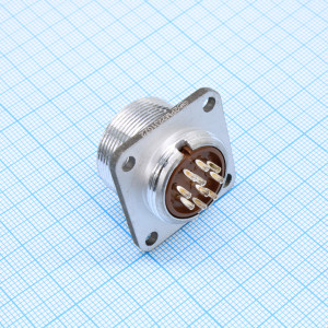 2PM22J10Z2, Разъем цилиндрический 10 контактов